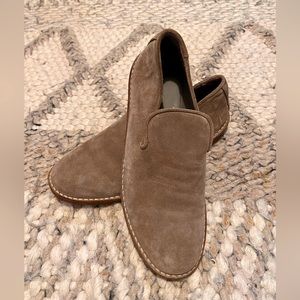 Vince | Grey Suede Loafers | New | Size 7 / 37